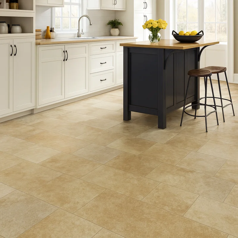 Interlocking SPC Tiles in Kitchens