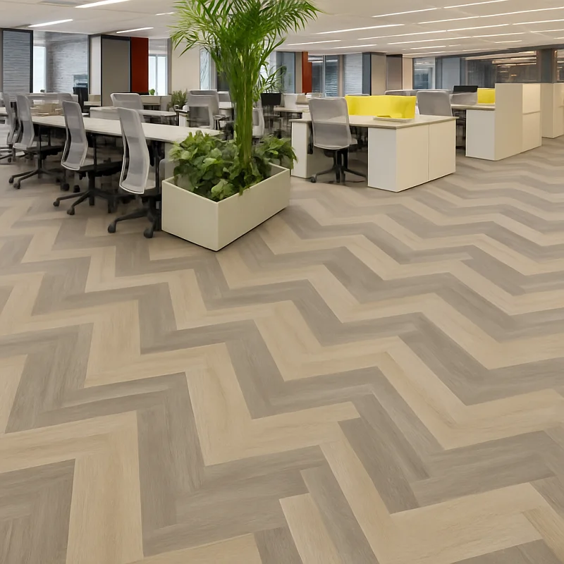 Interlocking SPC Tiles in Offices