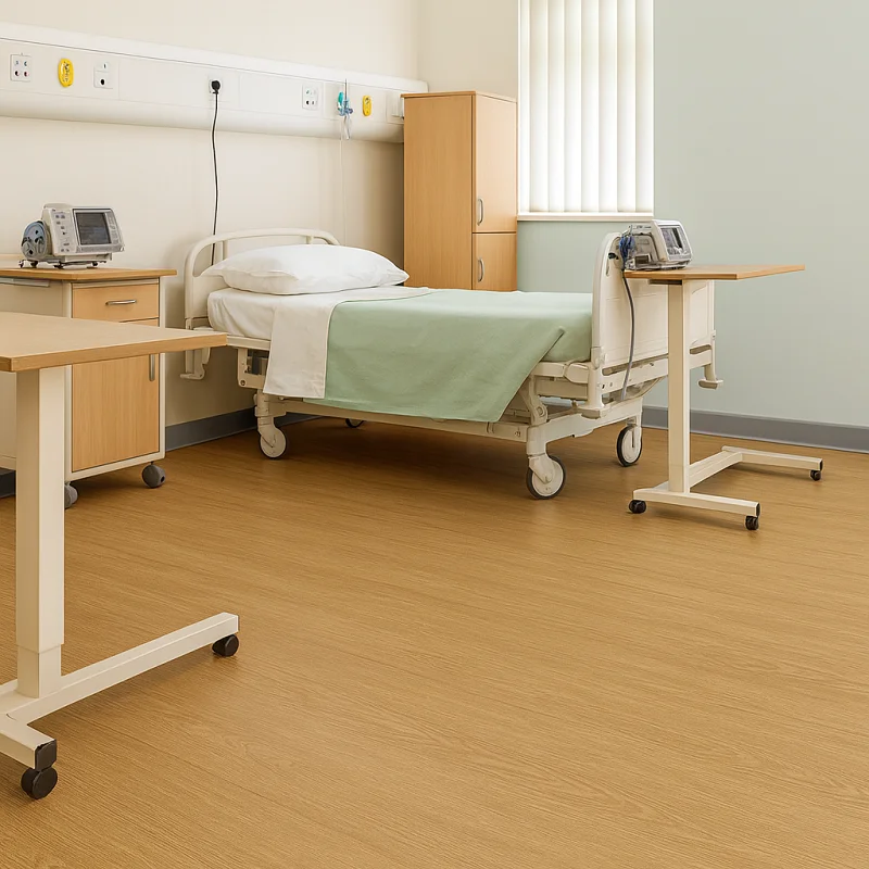 Oak SPC Flooring in Clinic