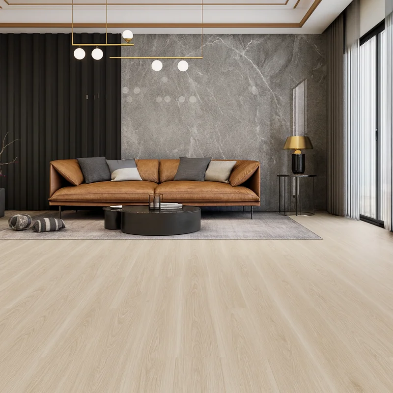 SPC Caramel OAK Flooring in Living Room