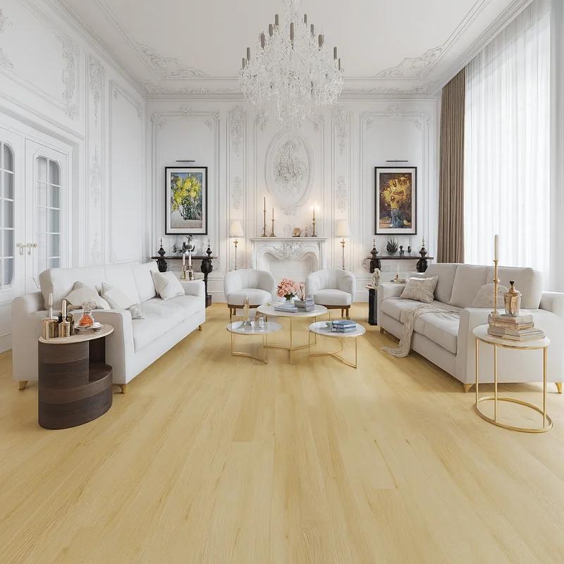 SPC Laminate Flooring in Living Room