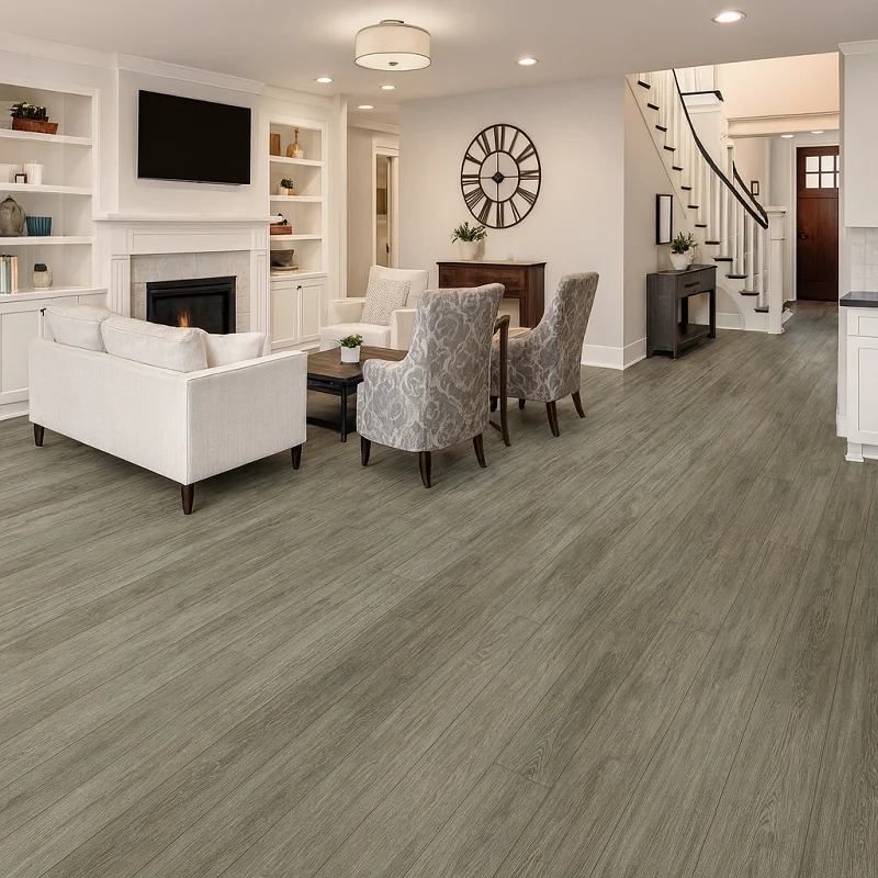 SPC Laminate Flooring in Living Room