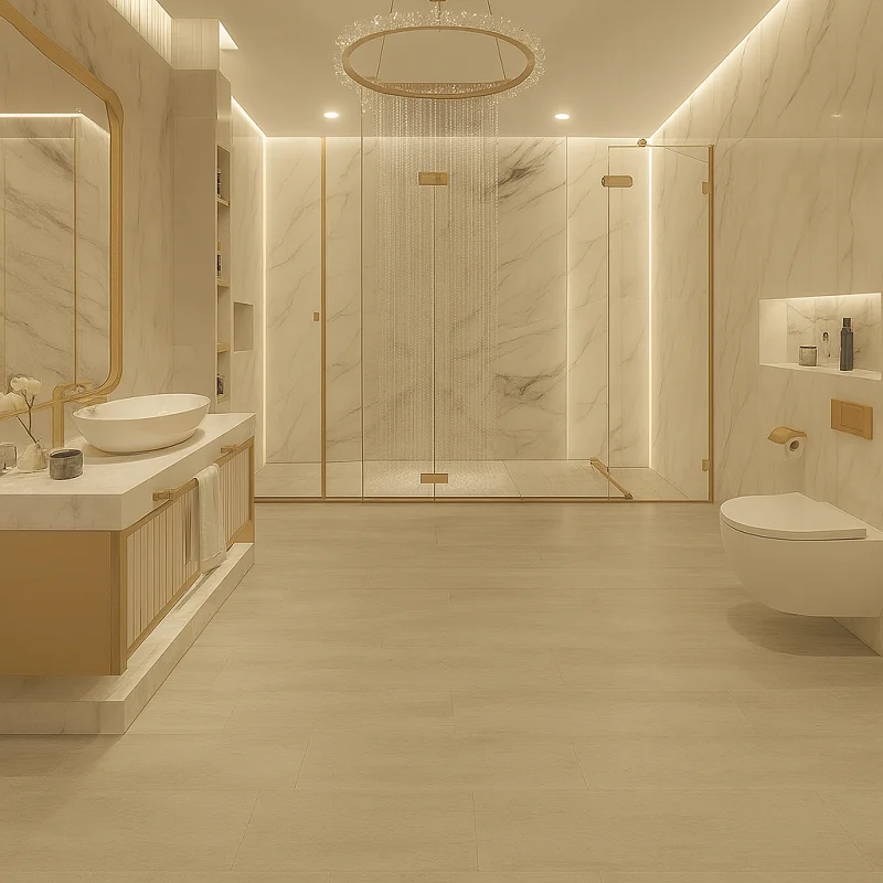 SPC Tiles in Bathroom