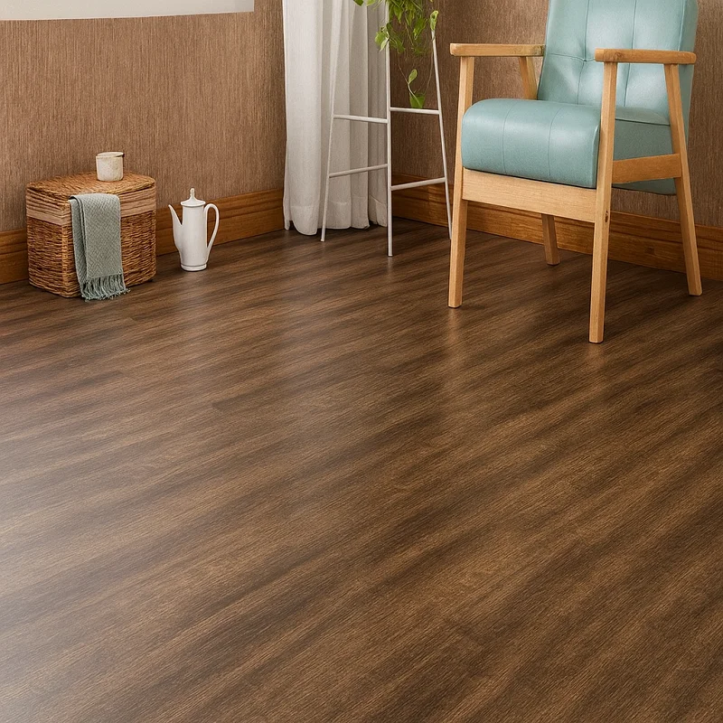 SPC Wood Flooring in Living Room