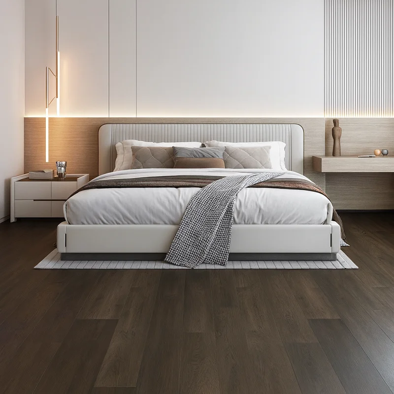 Spc Click Flooring in Bedroom