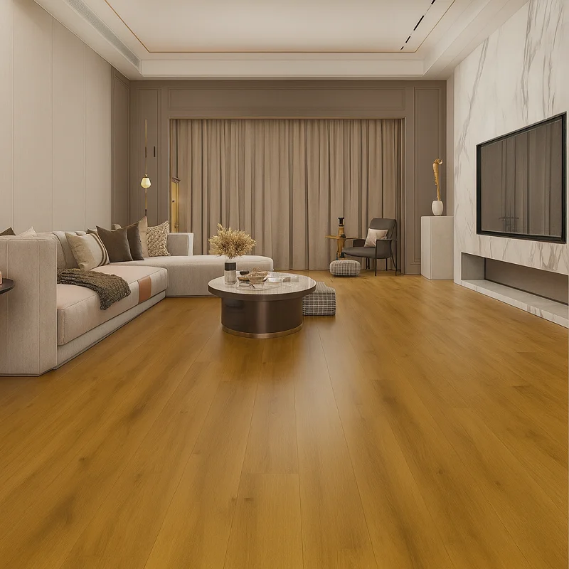 Spc Click Flooring in Living Room
