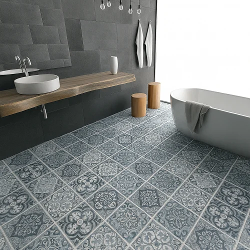 Vinyl Flooring in Bathrooms