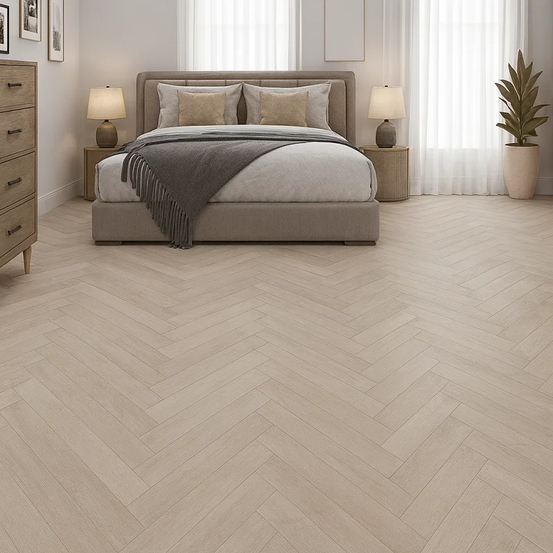 Vinyl Flooring in Bedroom