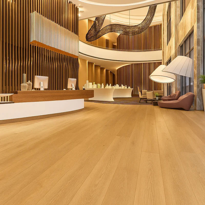Wooden Flooring in Hotel