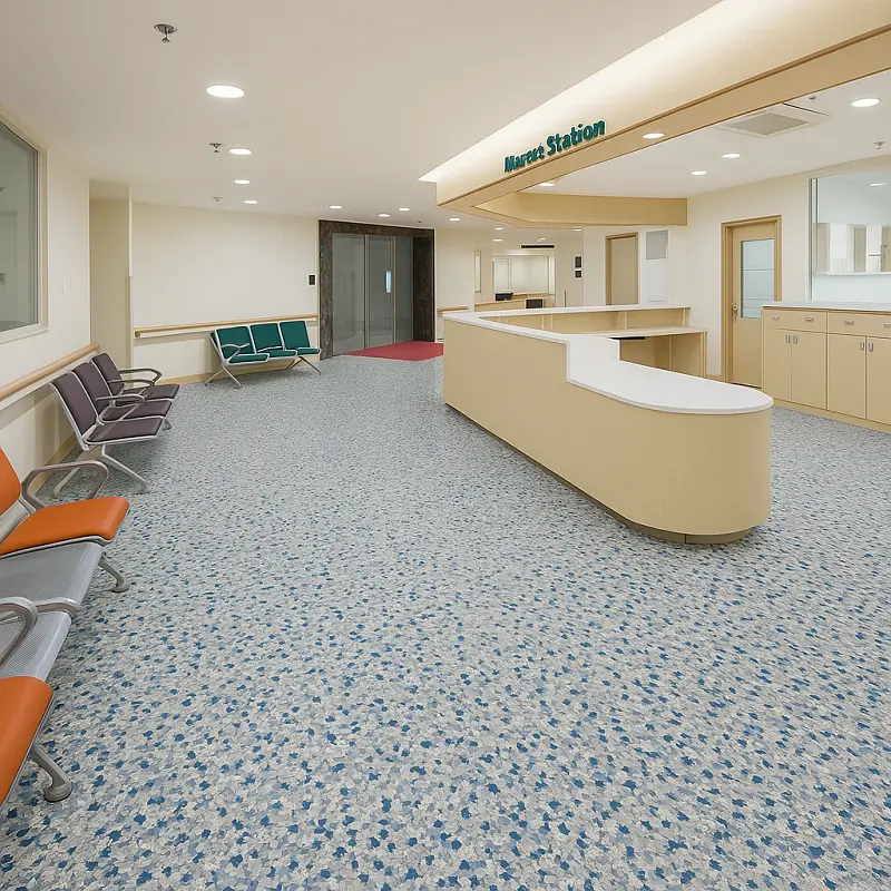 Flex Epoxy Flooring in Hospital