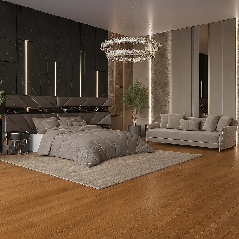 Ravine SPC Flooring in Bedroom