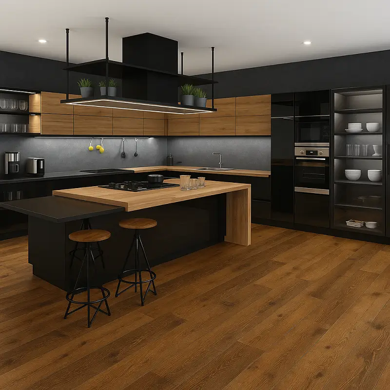 Ravine SPC Flooring in Kitchen