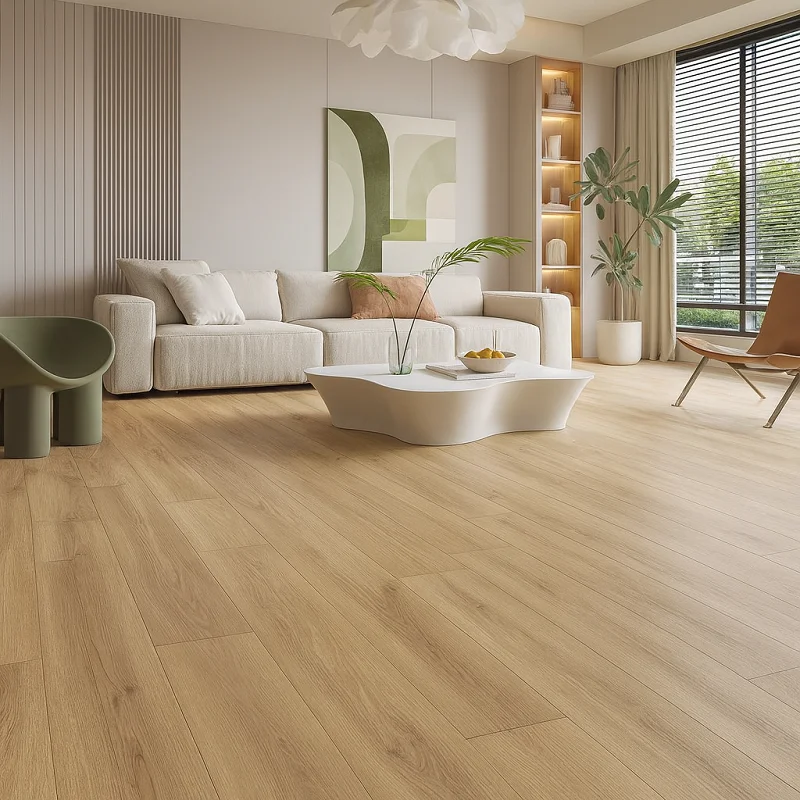 SPC Click lock Flooring in Living Room