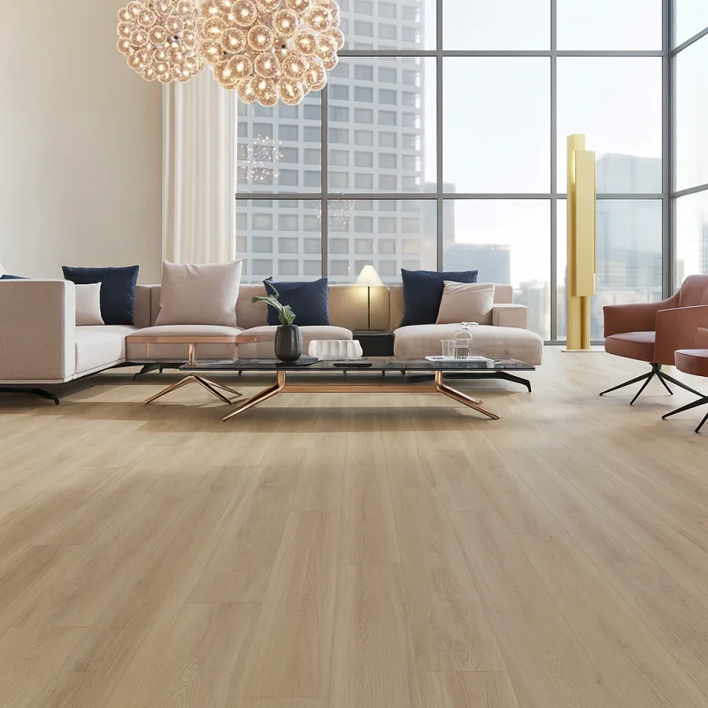 SPC Click lock Flooring in Living Room