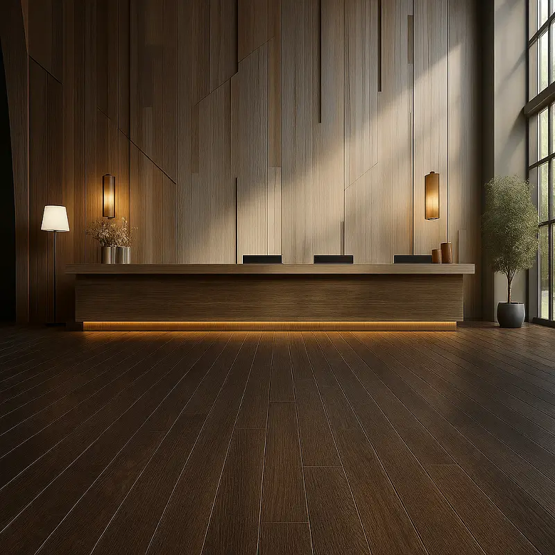 SPC Engineered Hardwood in Hotel