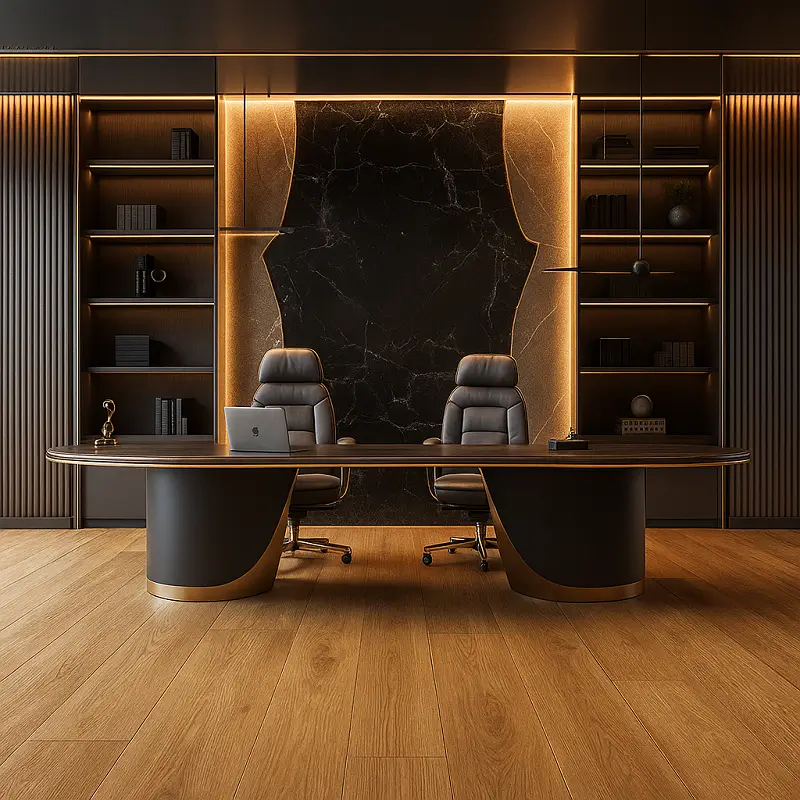 SPC Engineered Hardwood in Office