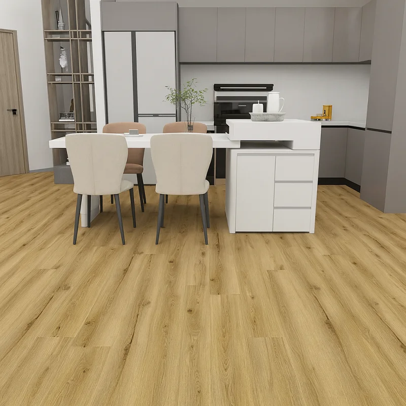 SPC Lvt Click Flooring in Kitchen