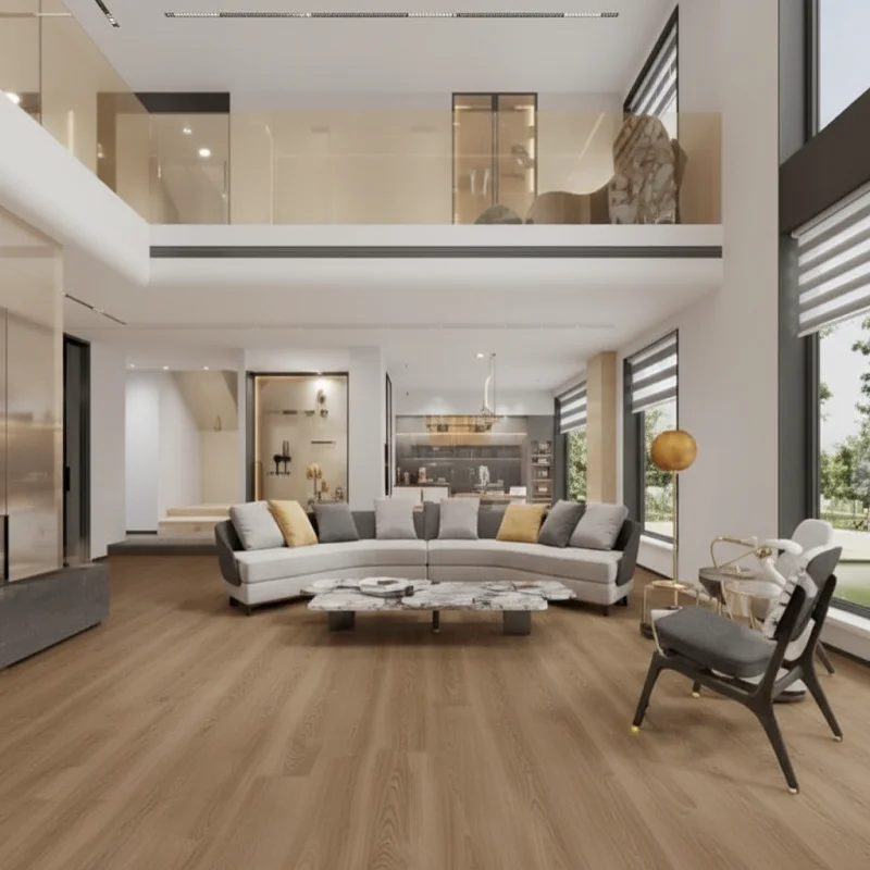 SPC Rigid Core Flooring in Living Room