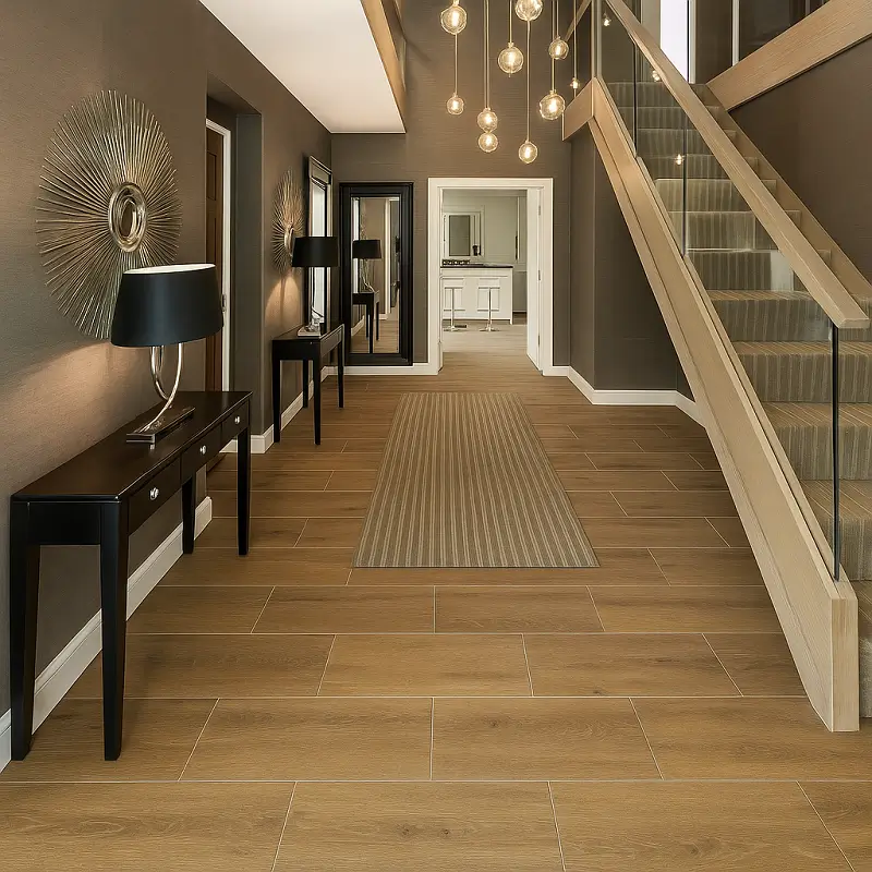 SPC Tiles Plank in Hallway