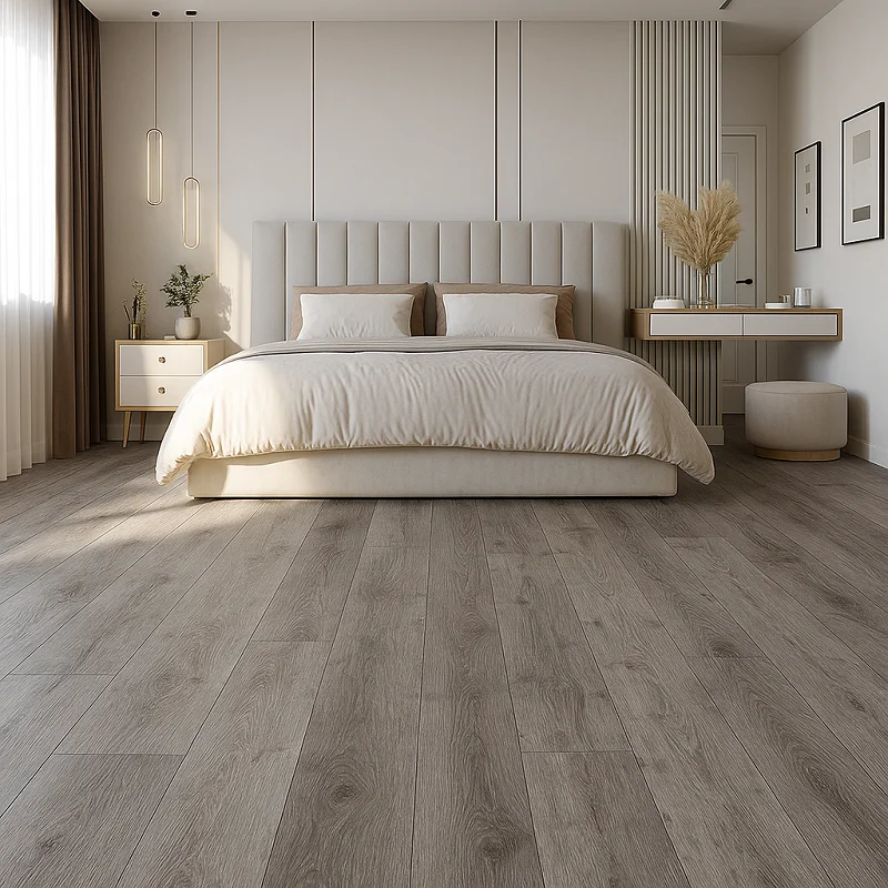 SPC Vinyl Tiles in Bedroom