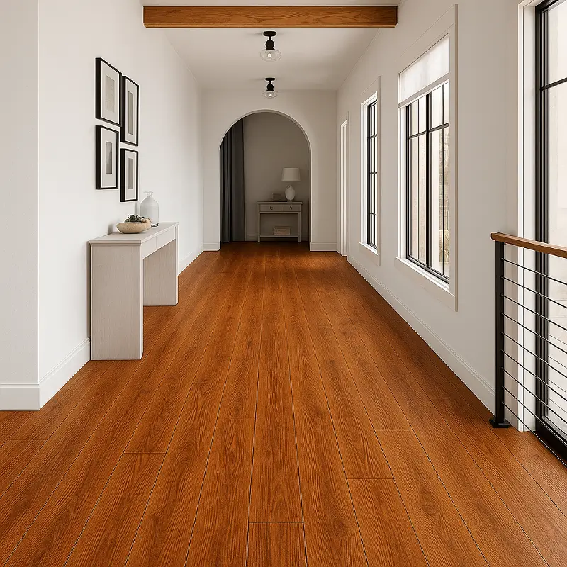 SPC Vinyl Tiles in Hallway