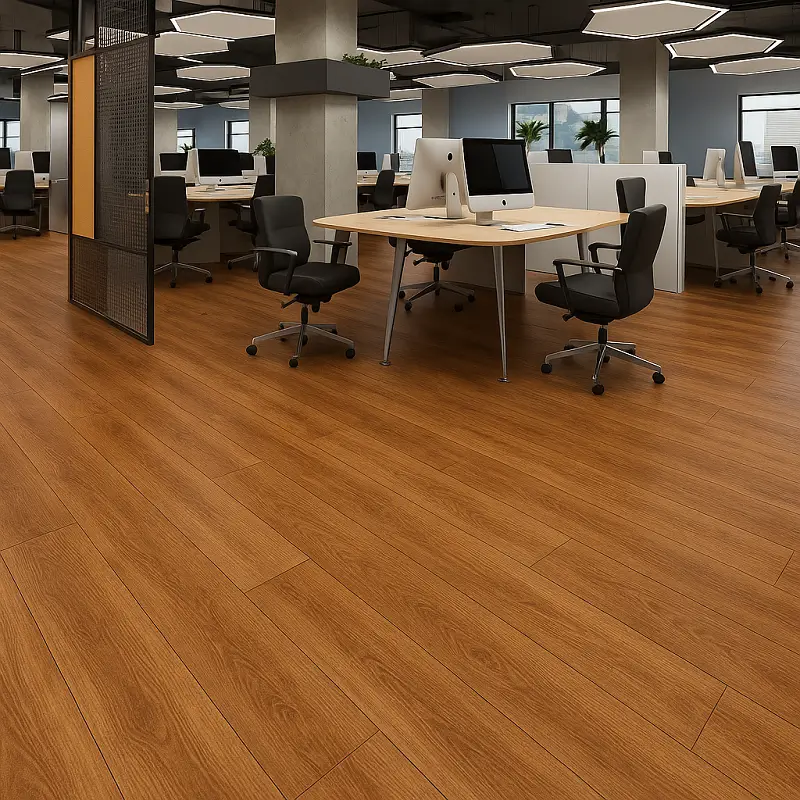 SPC Vinyl Tiles in Office