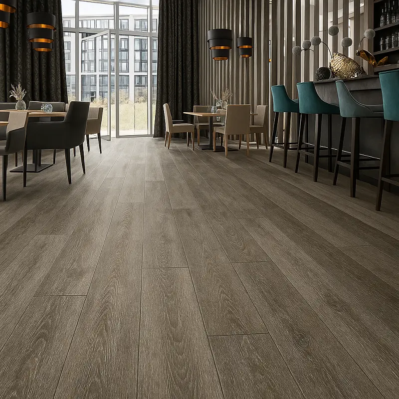 SPC Vinyl Tiles in Restaurant