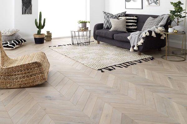 Parquet Flooring in livingroom